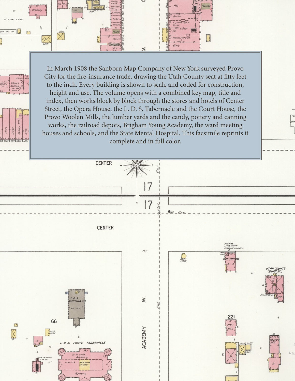 1908 Fire Insurance Maps and Atlas of Provo, Utah