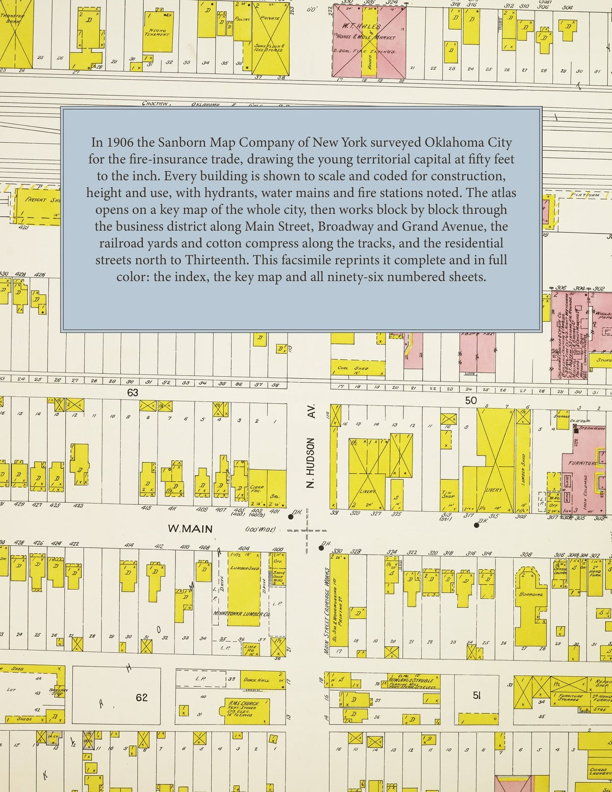 1906 Fire Insurance Maps and Atlas of Oklahoma City, Oklahoma