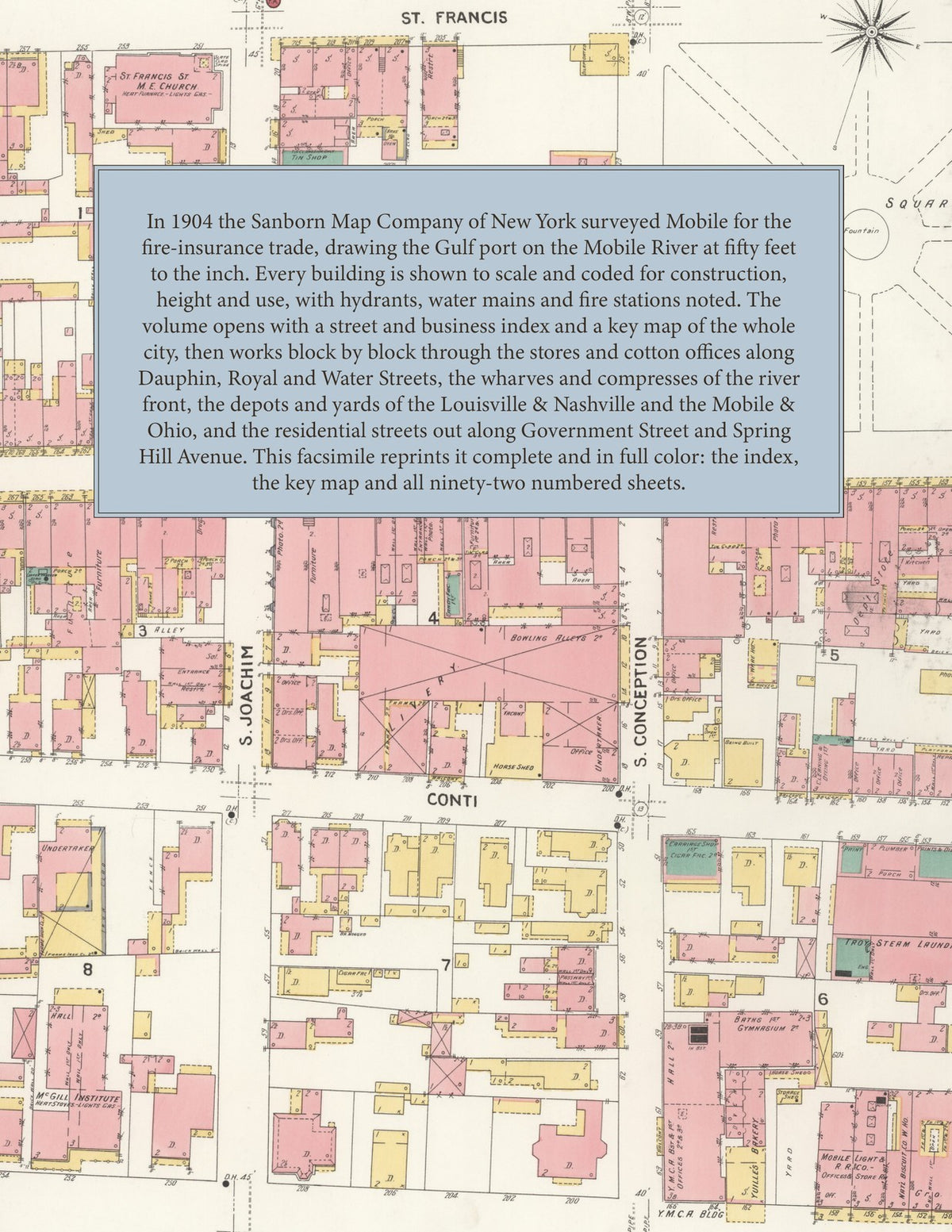 1904 Fire Insurance Maps and Atlas of Mobile, Alabama