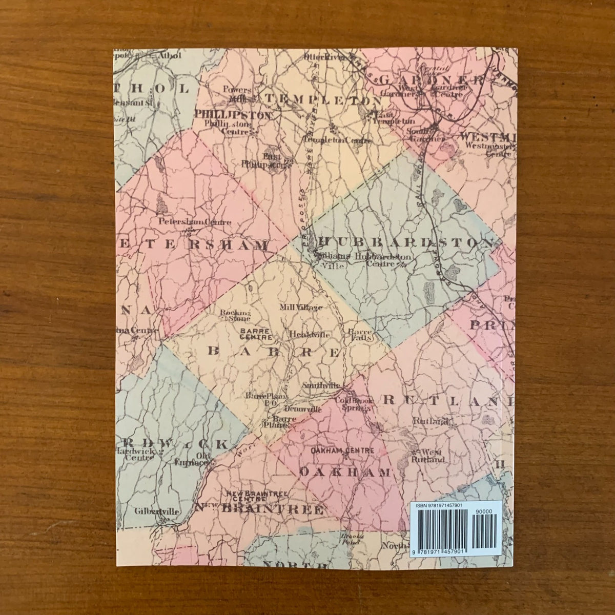1870 Atlas of the City of Worcester, Worcester County, Massachusetts