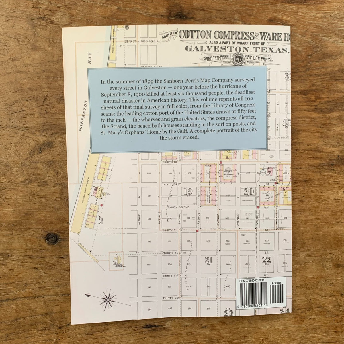 Sanborn Fire Insurance Maps of Galveston, Texas (1899)