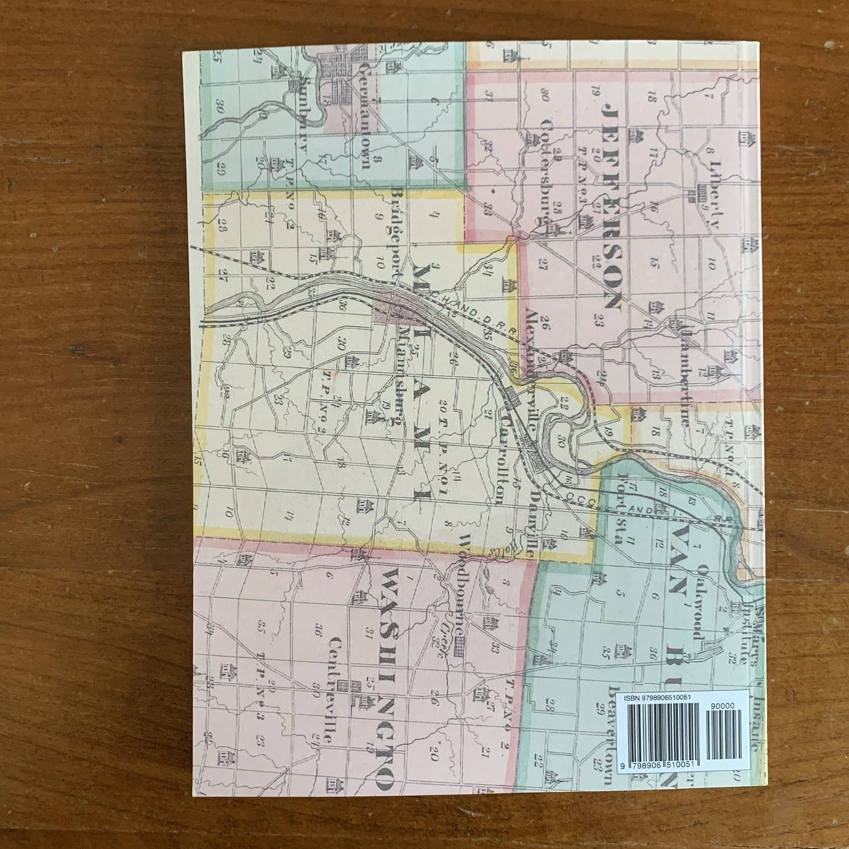 1875 Combination Atlas Map of Montgomery County, Ohio