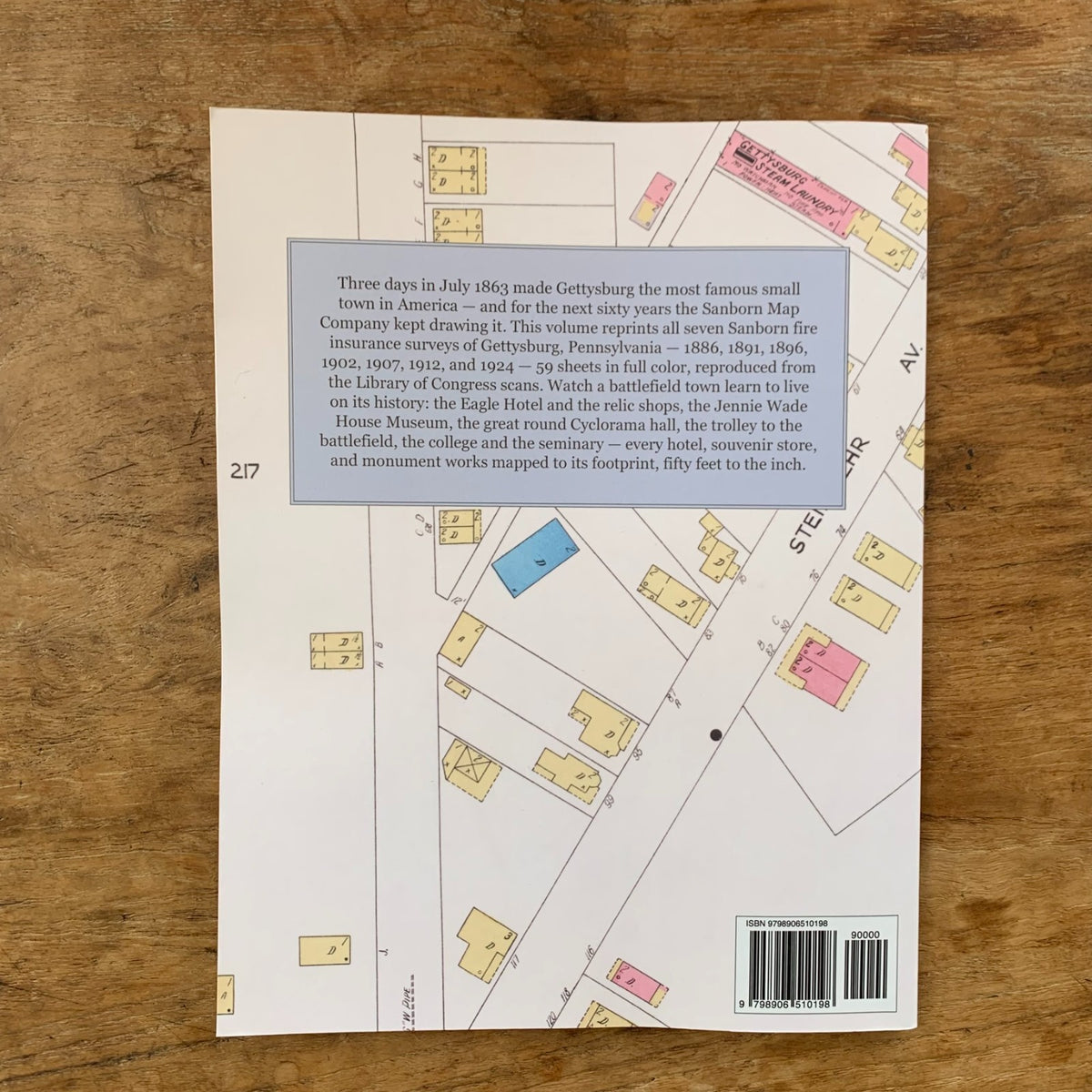 Gettysburg: The Town After the Battle Fire Insurance Atlas Maps