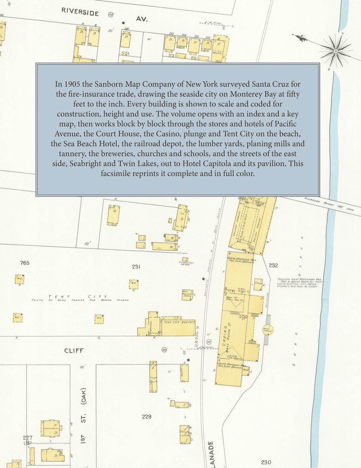 1905 Fire Insurance Maps and Atlas of Santa Cruz, California