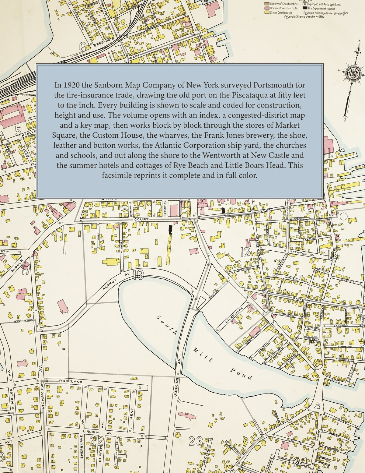 1920 Fire Insurance Maps and Atlas of Portsmouth, New Hampshire
