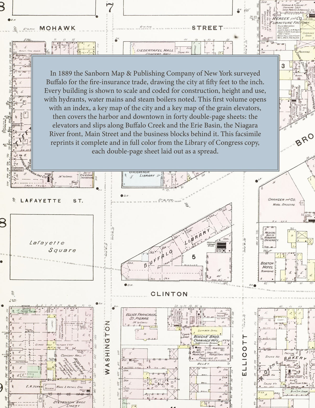 1889 Fire Insurance Maps and Atlas of Buffalo, New York, Volume 1
