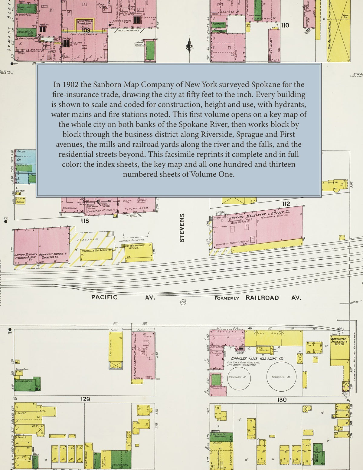 1902 Fire Insurance Maps and Atlas of Spokane, Washington, Volume 1