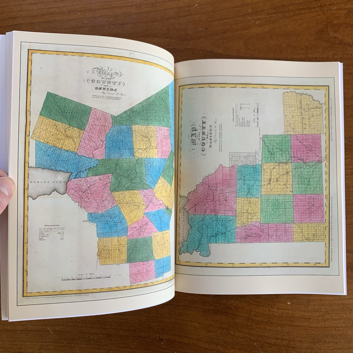 1832 Burr's Atlas of the State of New York — David H. Burr