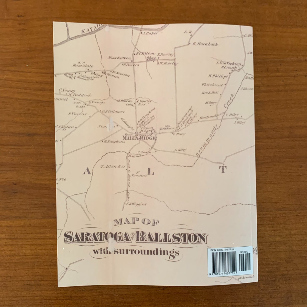 1876 Combination Atlas of Saratoga and Ballston, New York