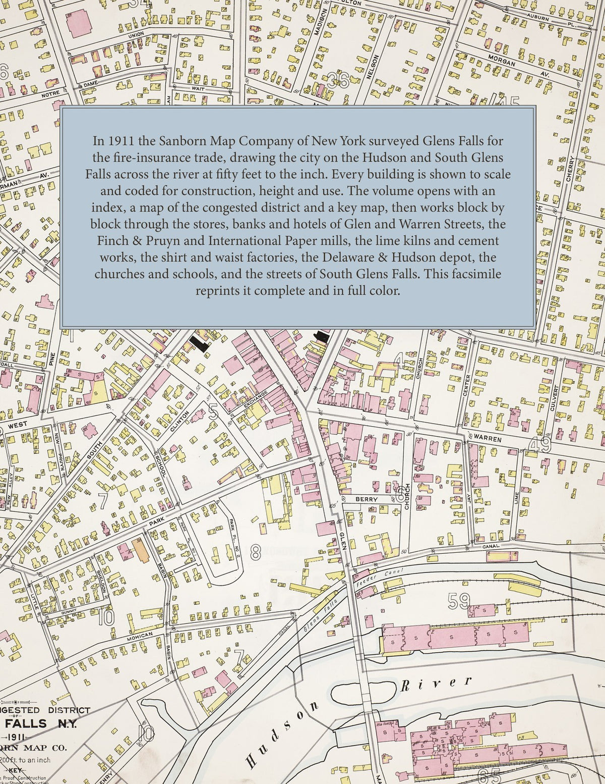 1911 Fire Insurance Maps and Atlas of Glens Falls, New York