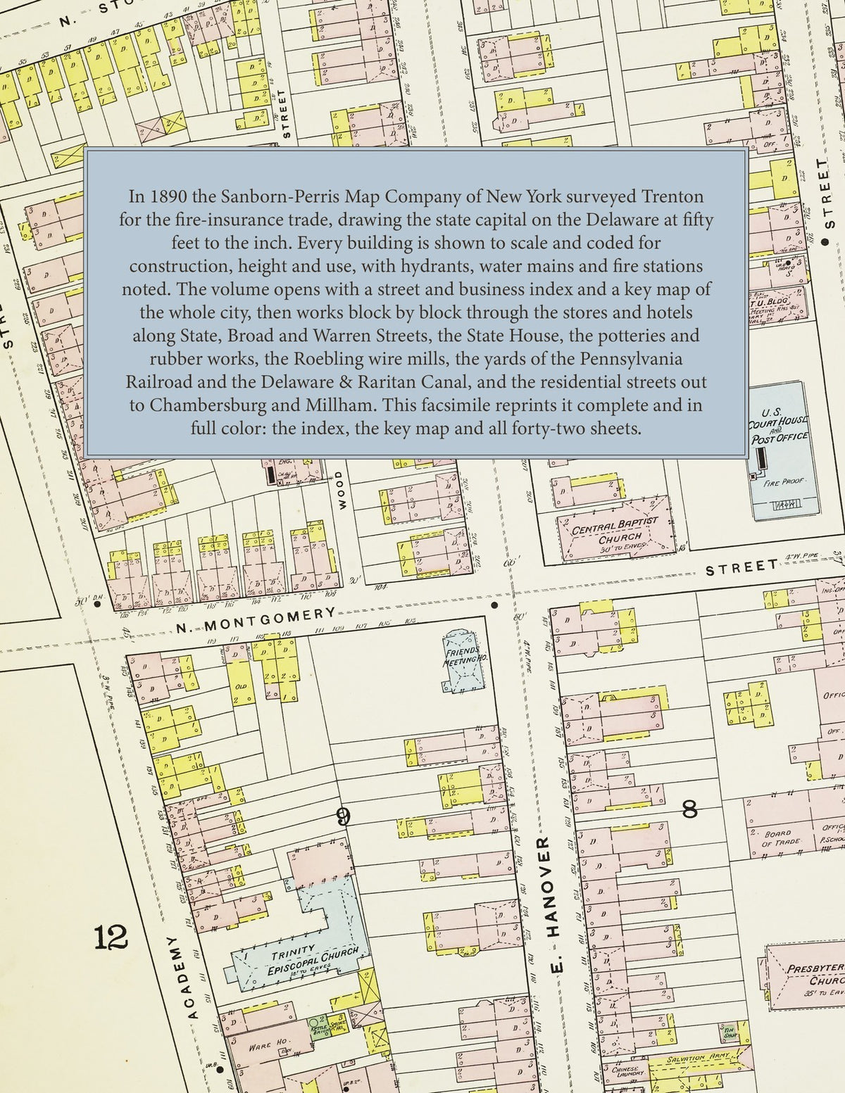 1890 Fire Insurance Maps and Atlas of Trenton, New Jersey