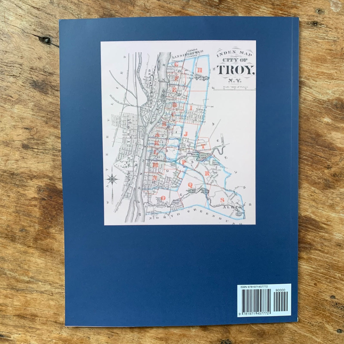 1881 City Atlas of Troy, New York