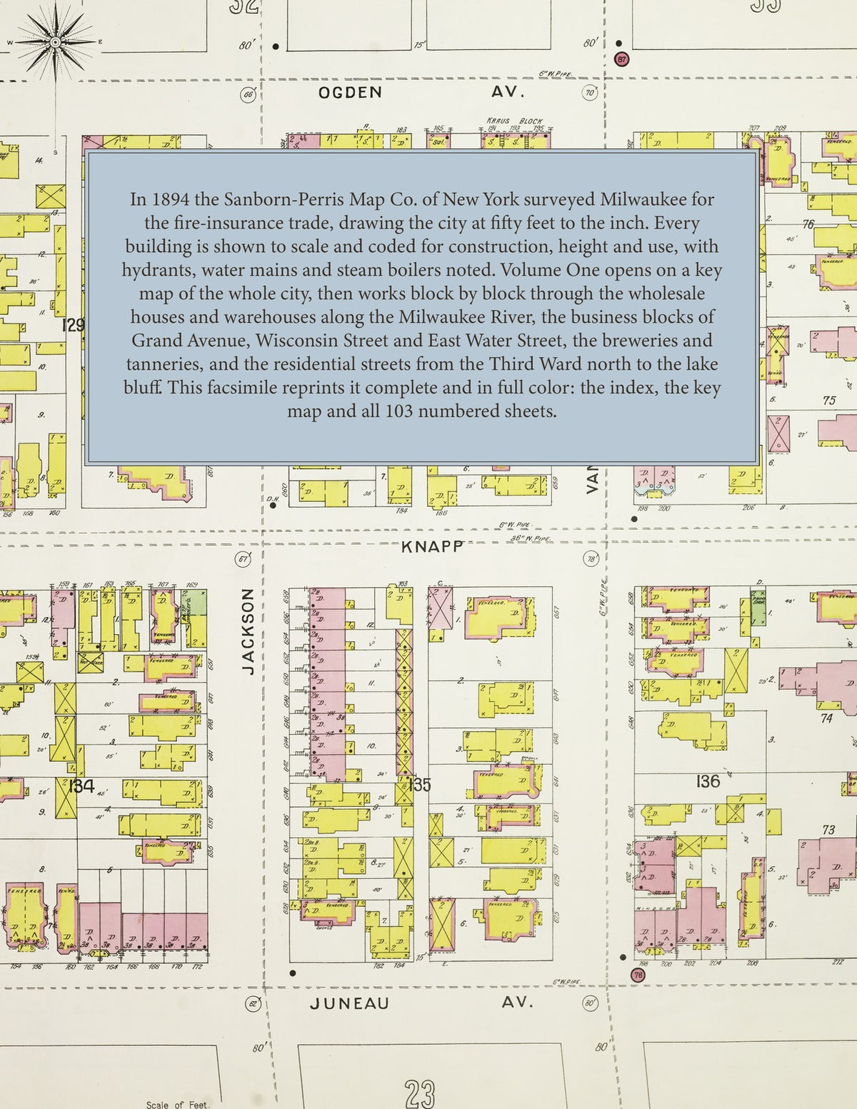 1894 Fire Insurance Maps and Atlas of Milwaukee, Wisconsin, Volume 1