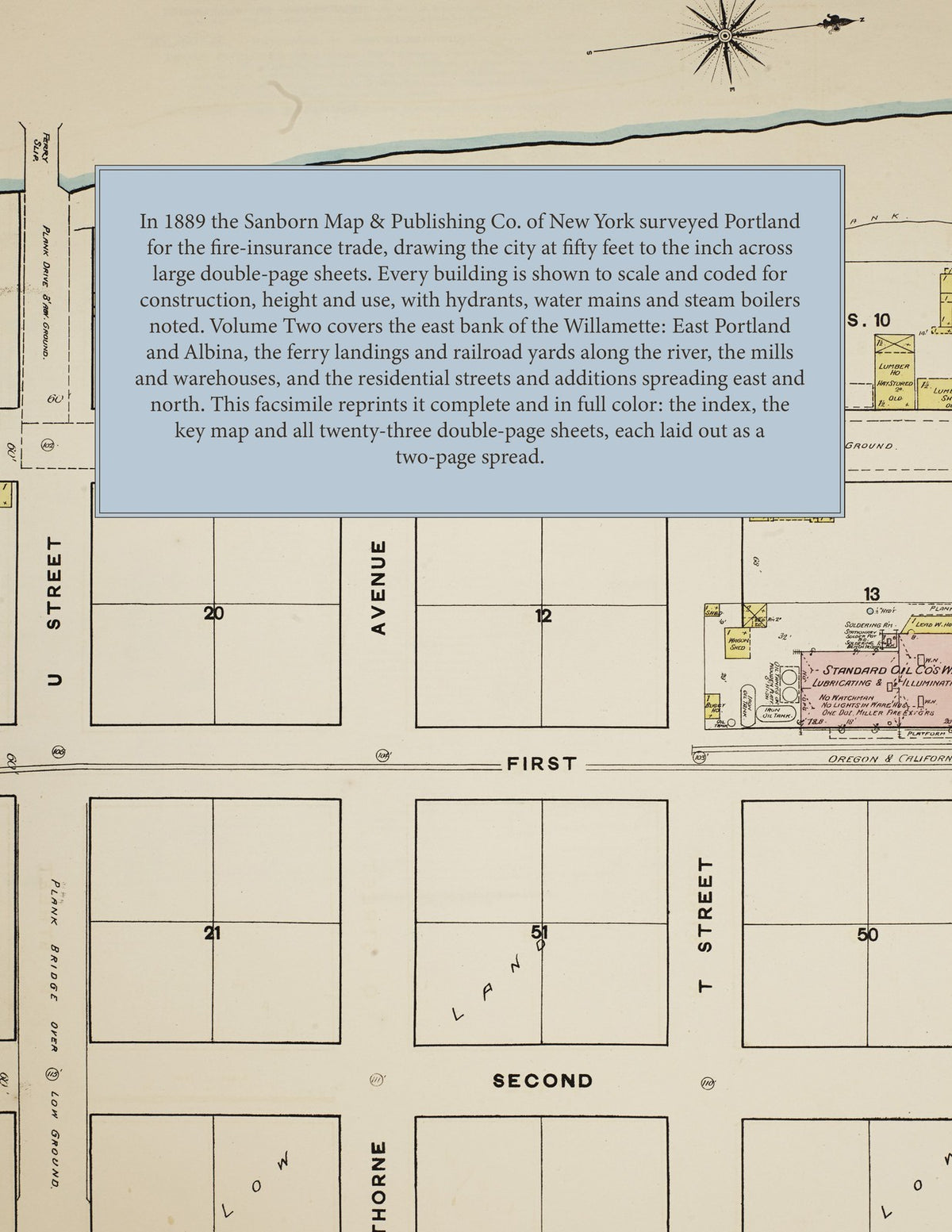 1889 Fire Insurance Maps and Atlas of Portland, Oregon, Volume 2