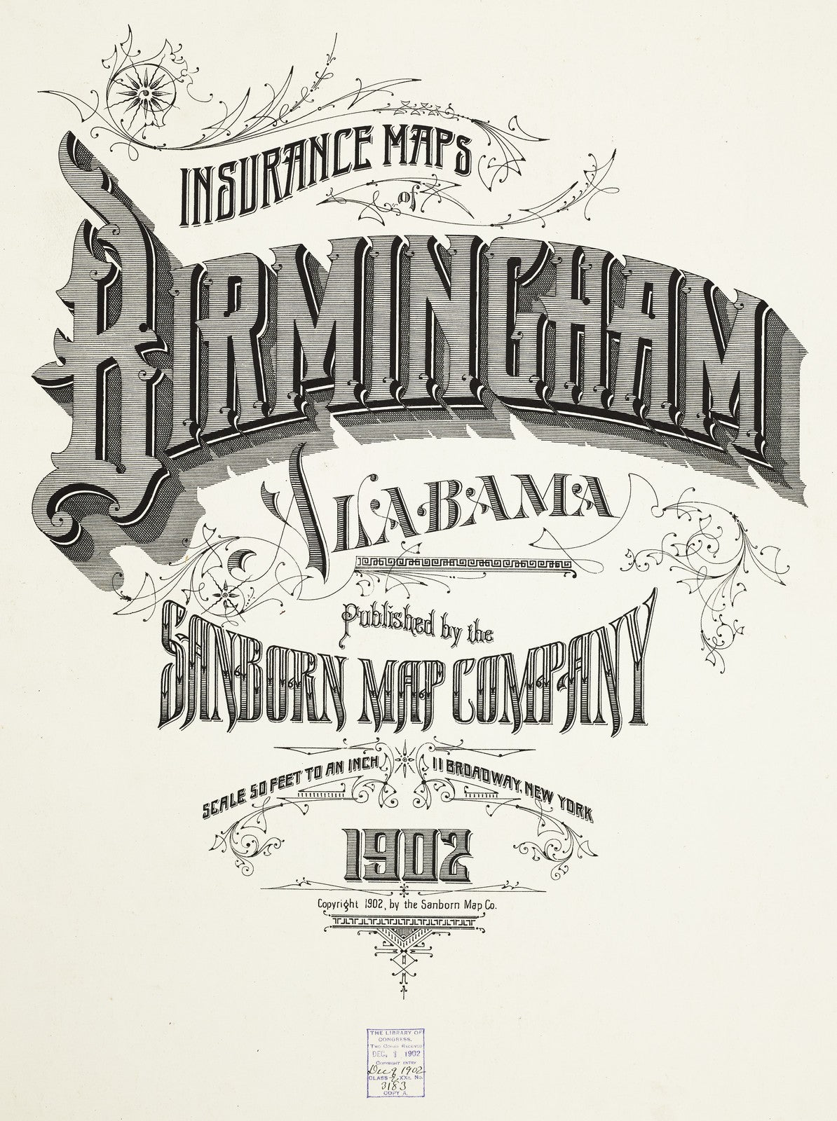 1902 Fire Insurance Maps and Atlas of Birmingham, Alabama