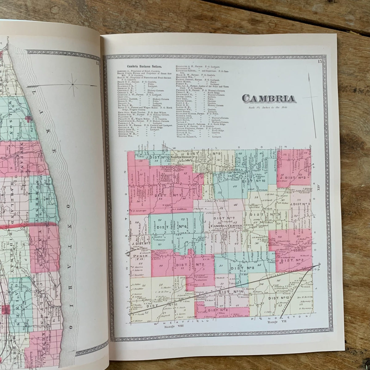 1875 Atlas of Niagara and Orleans Counties, New York
