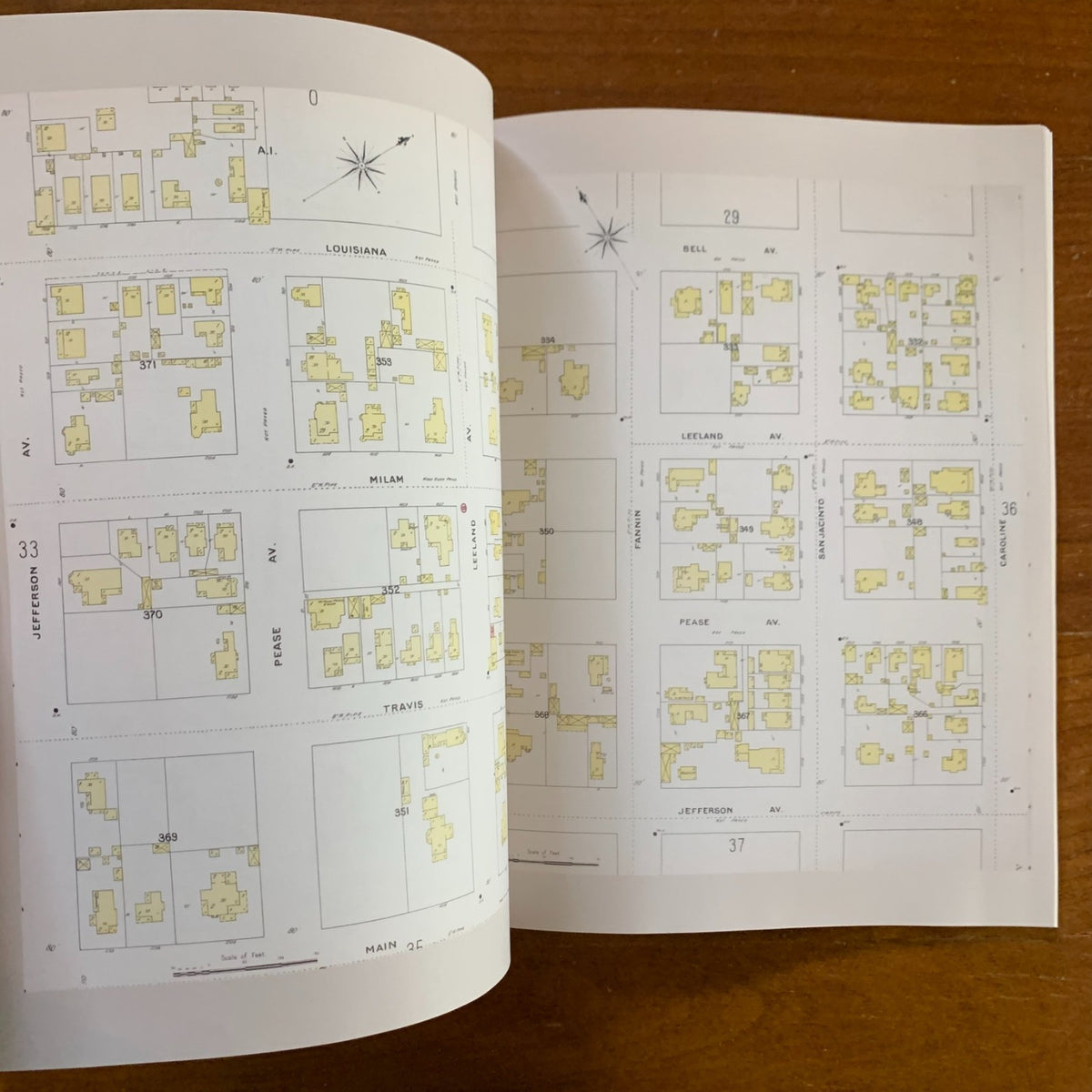 1896 Fire Insurance Atlas and Maps of Houston, Texas