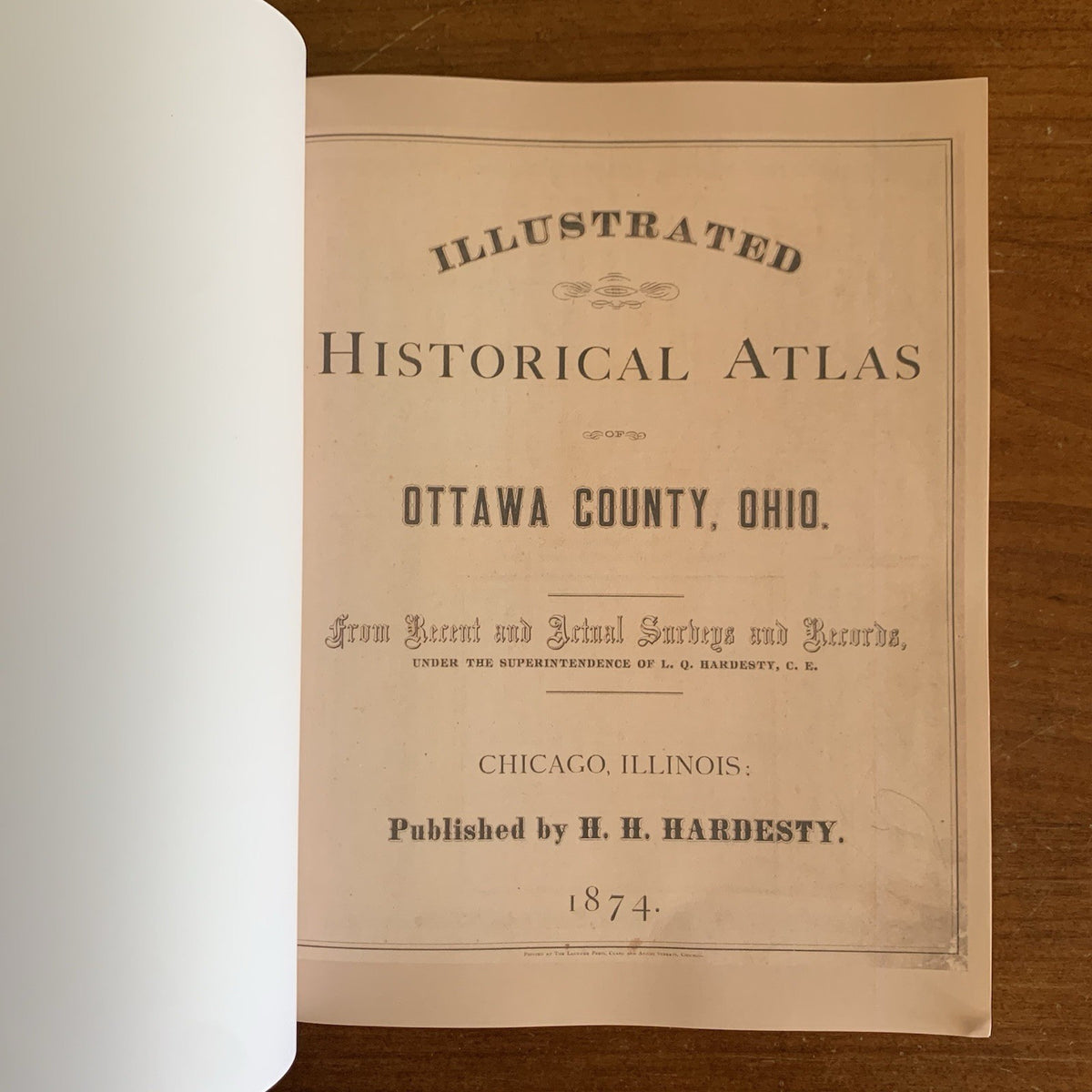 1874 Illustrated Historical Atlas of Ottawa County, Ohio