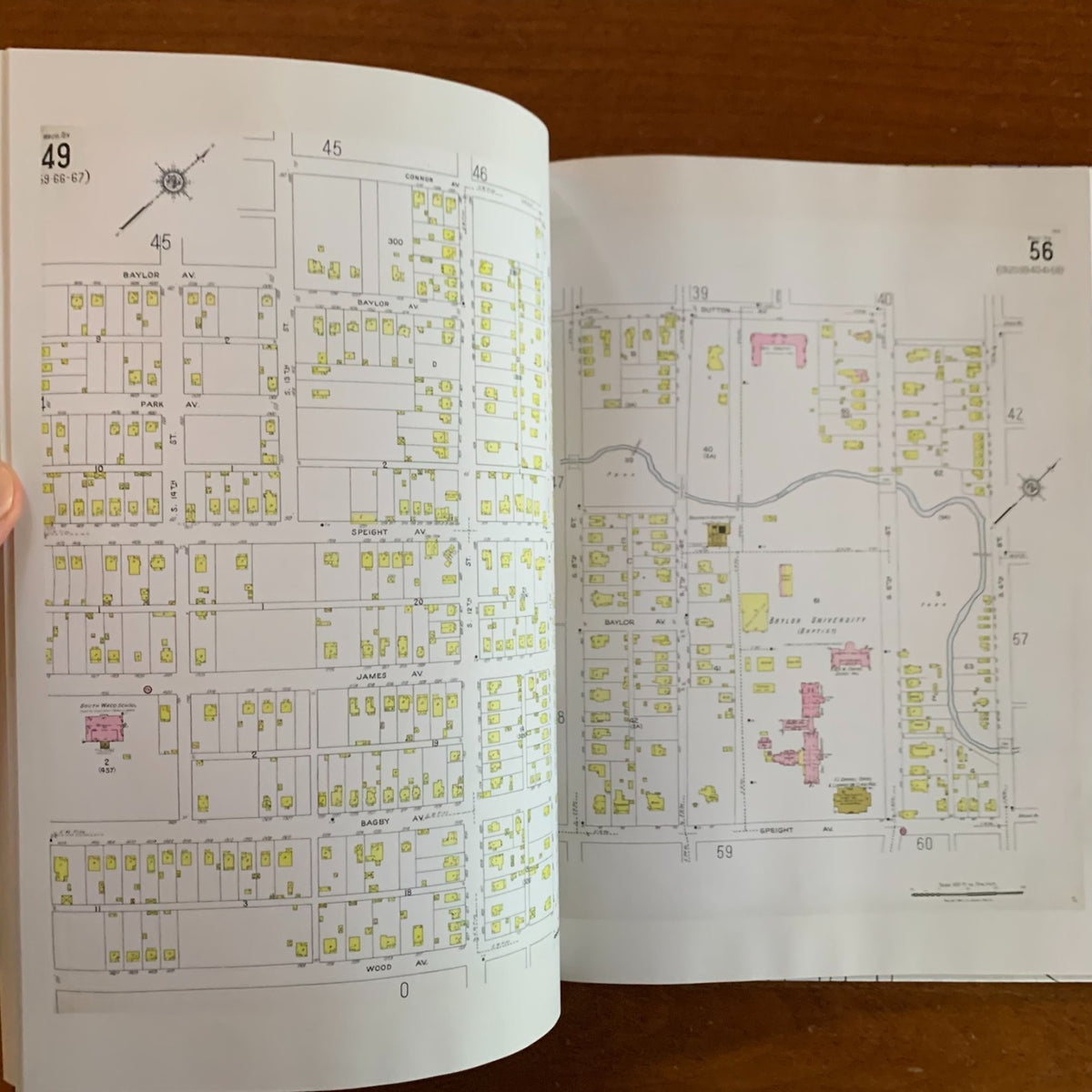 1926 Waco, Texas Sanborn Fire Insurance Maps and Atlas, Volume One
