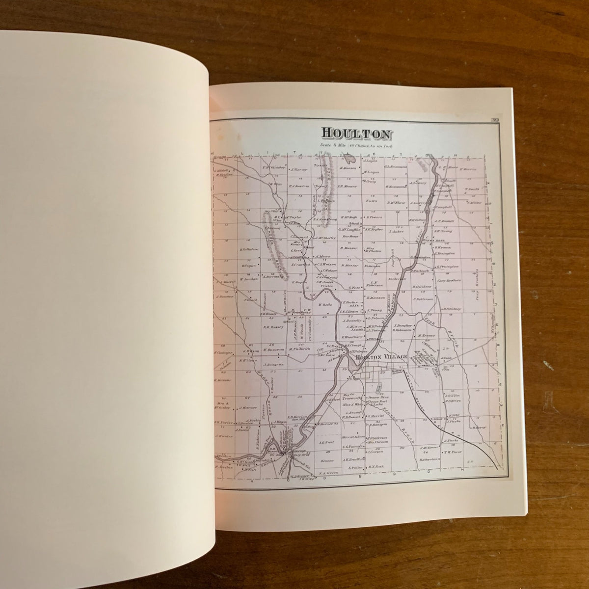 1877 Atlas Of Aroostook County Maine