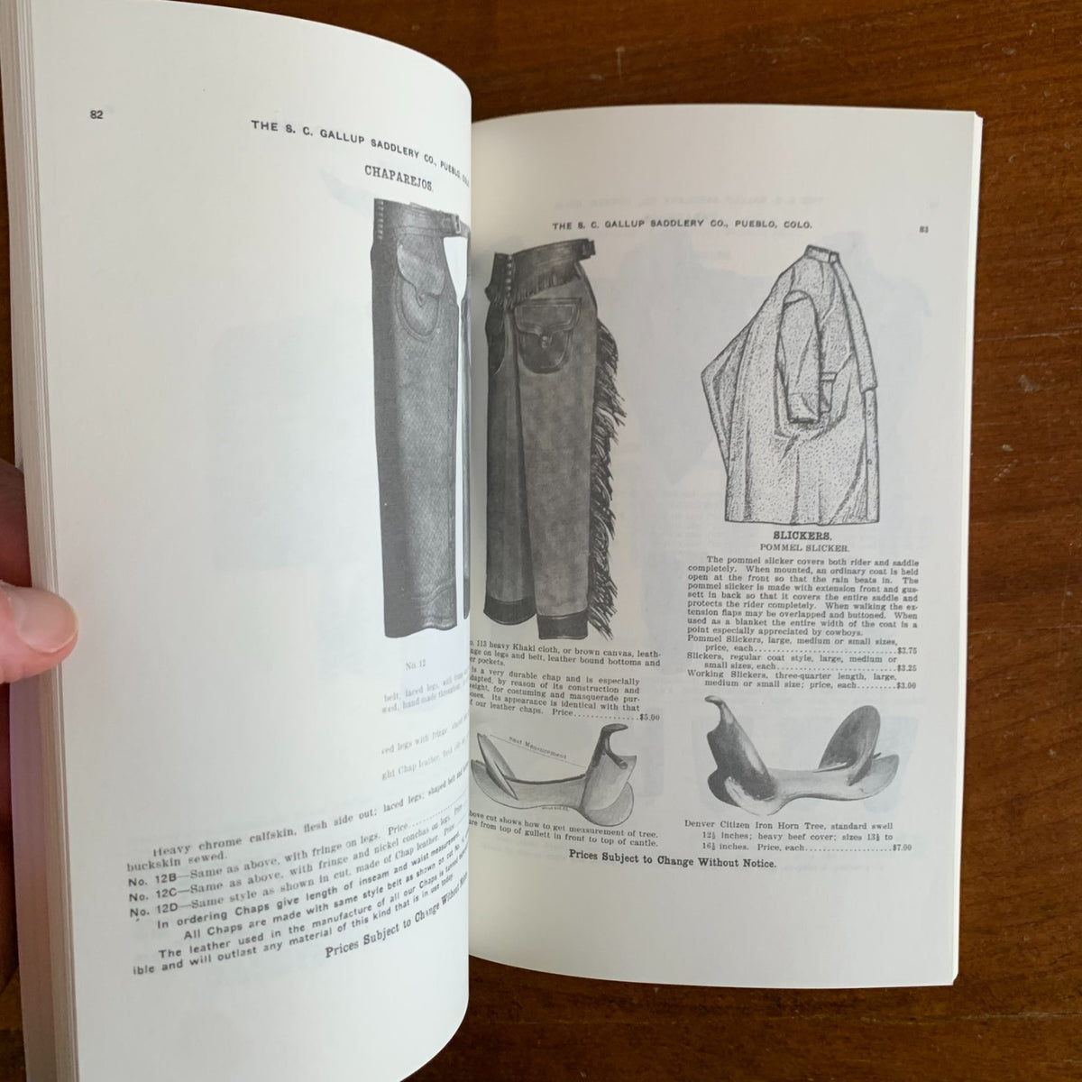 The S. C. Gallup Saddlery Company Illustrated Catalog No. 16