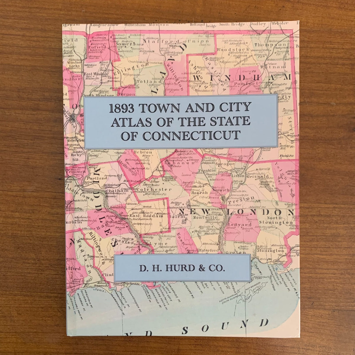 1893 Town and City Atlas of the State of Connecticut