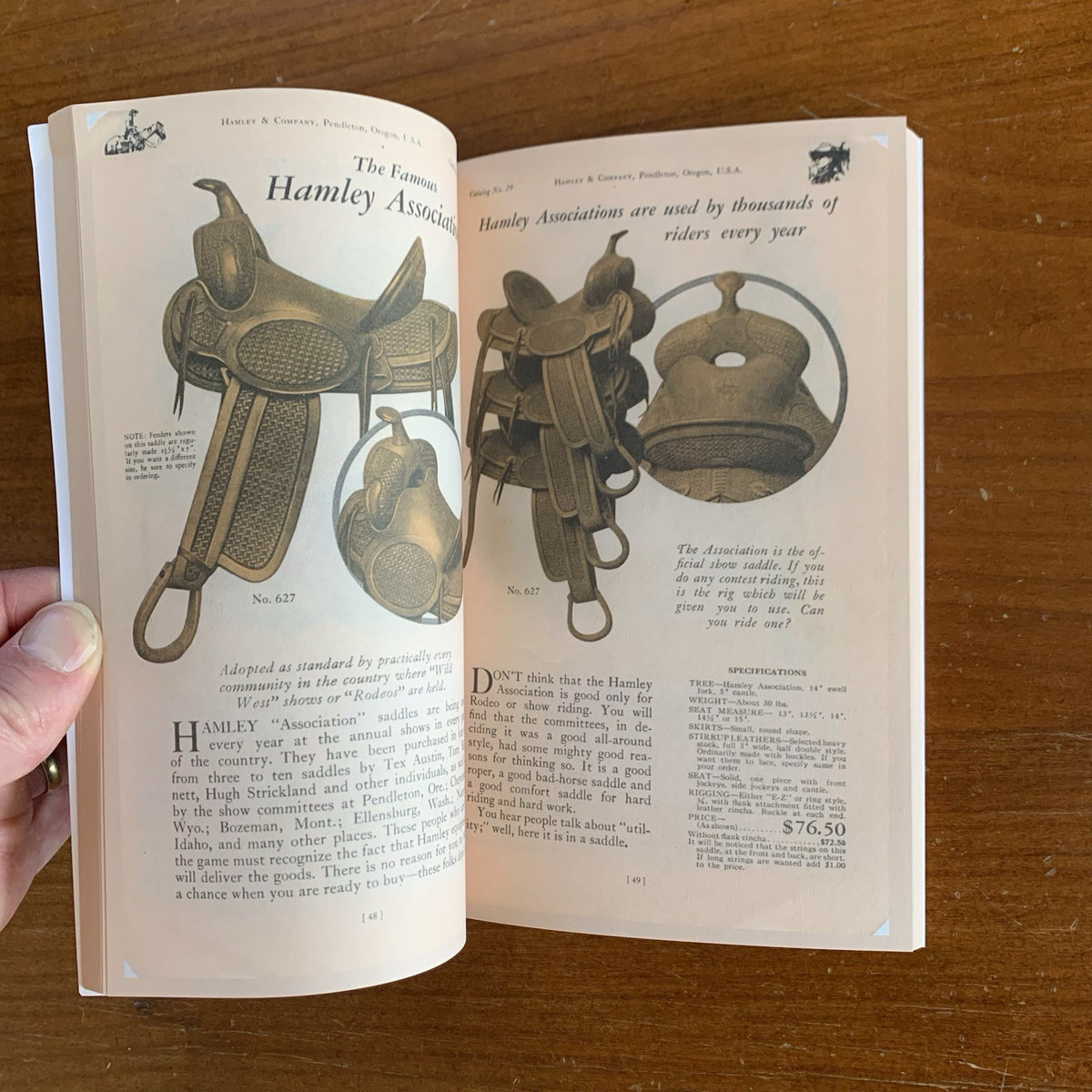 1929 Hamley and Company Catalog No. 29