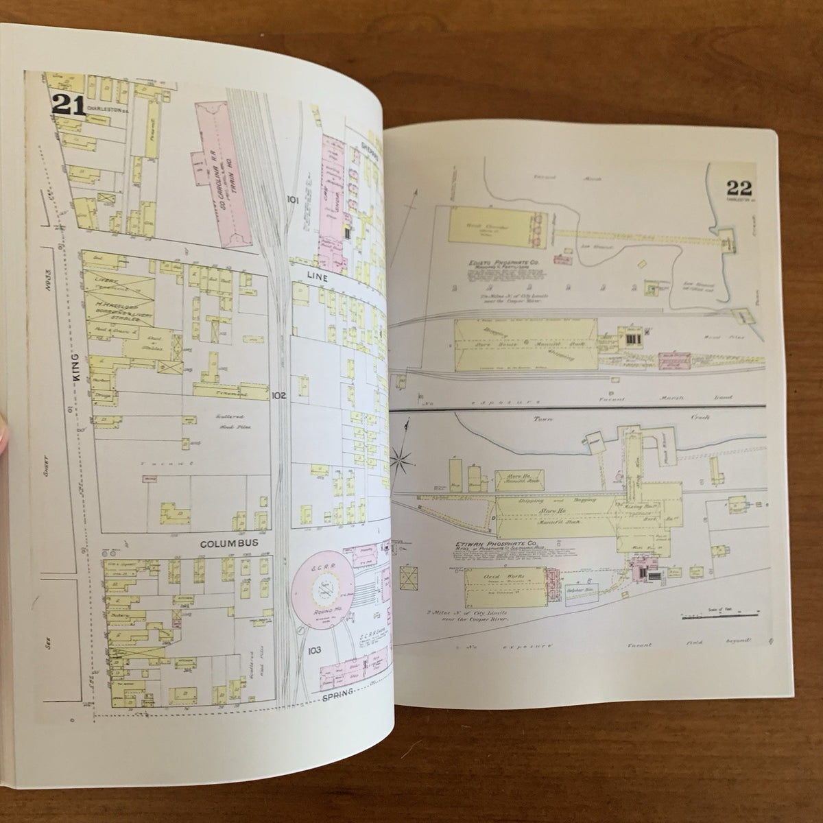 Sanborn Fire Insurance Maps of Charleston, South Carolina (1884 & 1888)