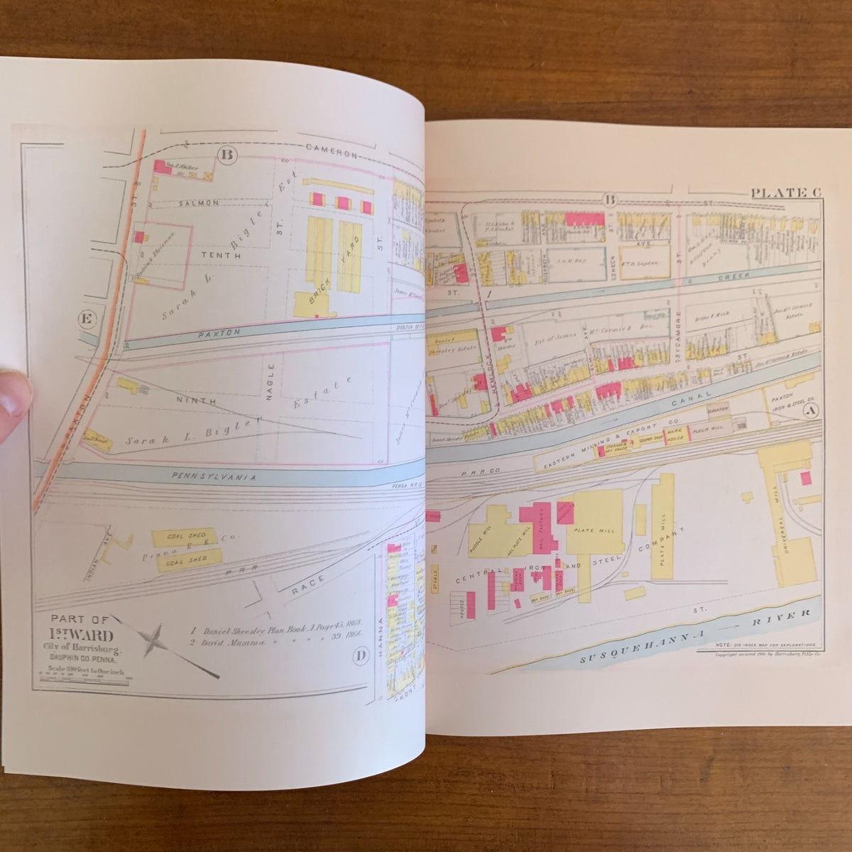 1901 Atlas of the City of Harrisburg, Pennsylvania