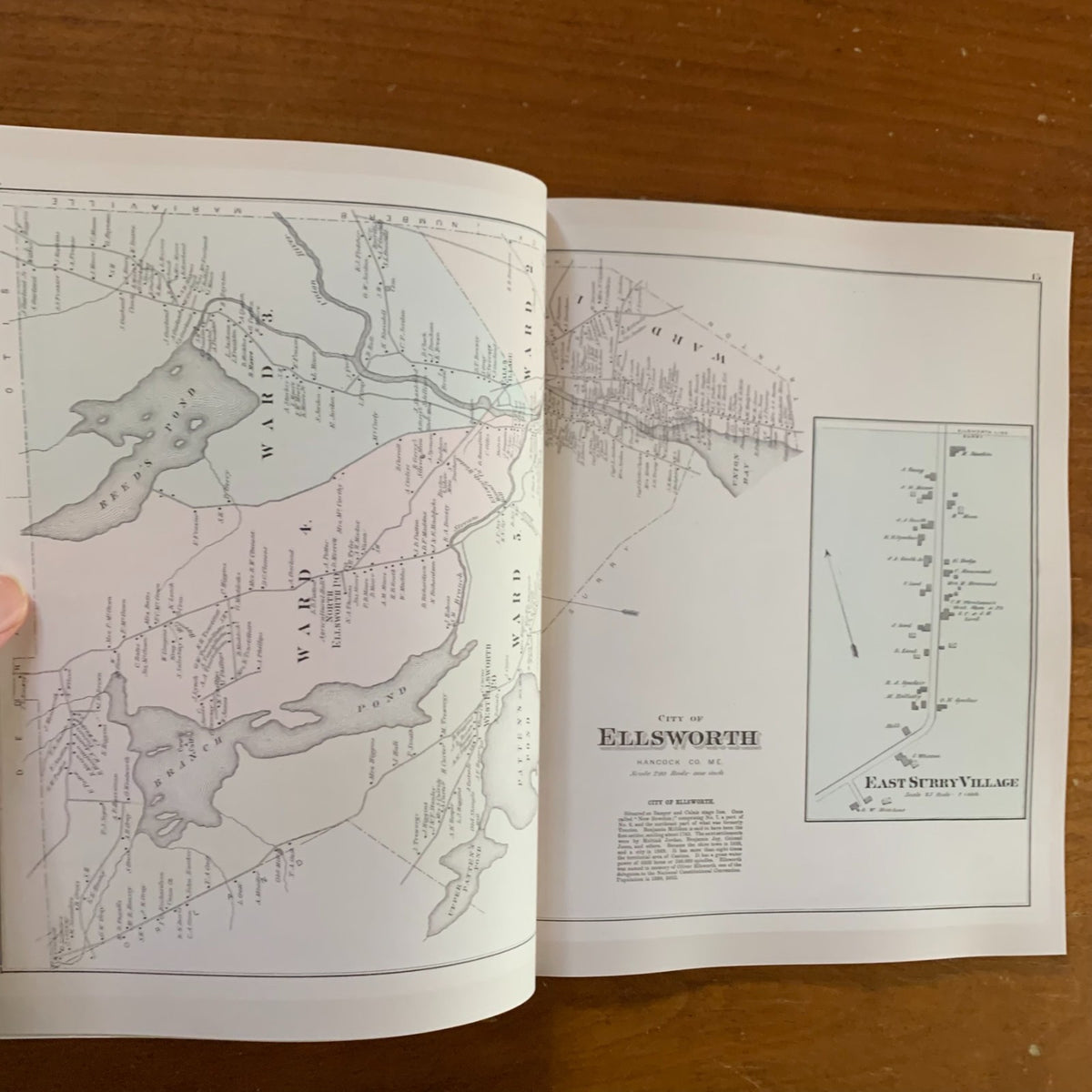 1881 Atlas of Hancock County, Maine