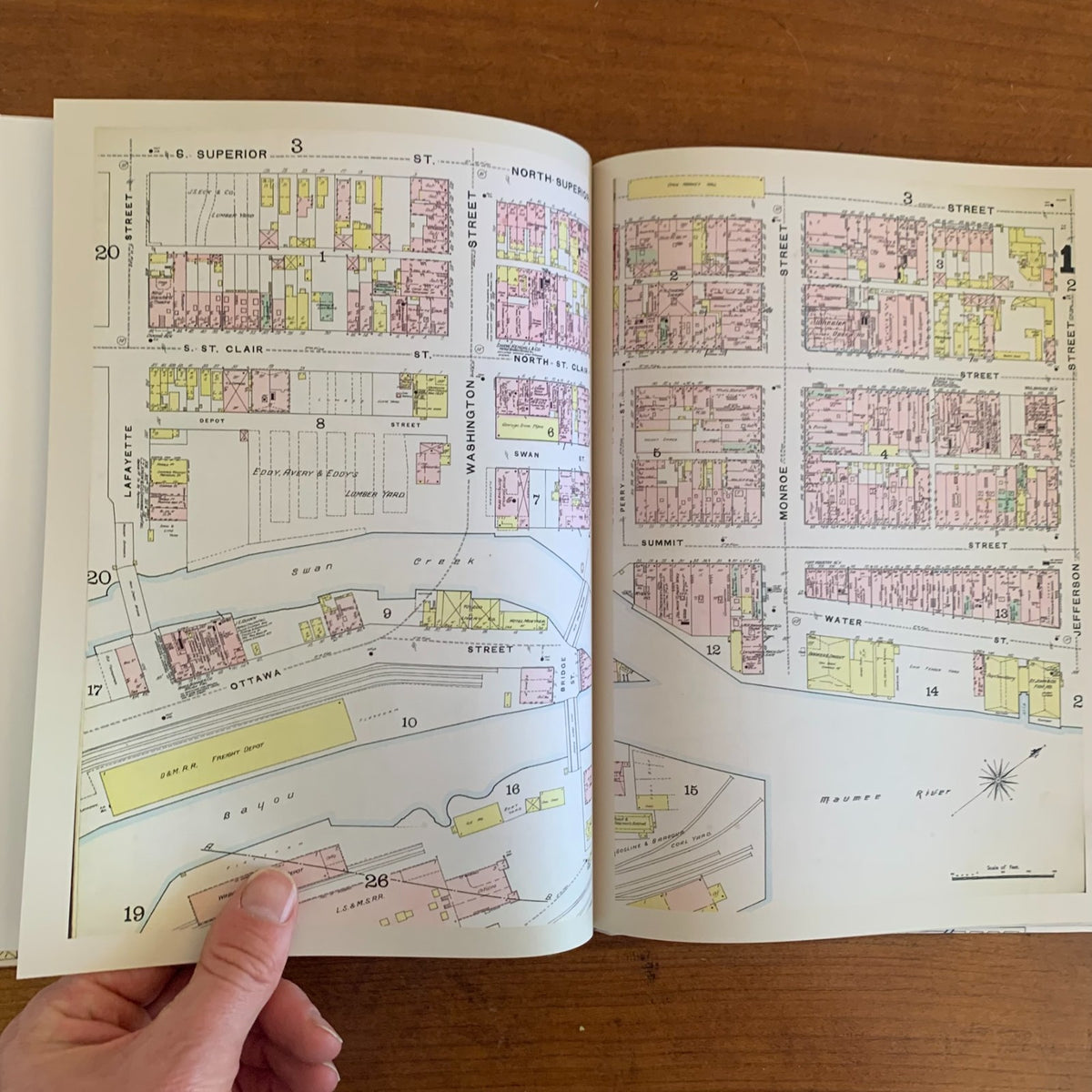 1888 Fire Insurance Maps and Atlas of Toledo, Ohio