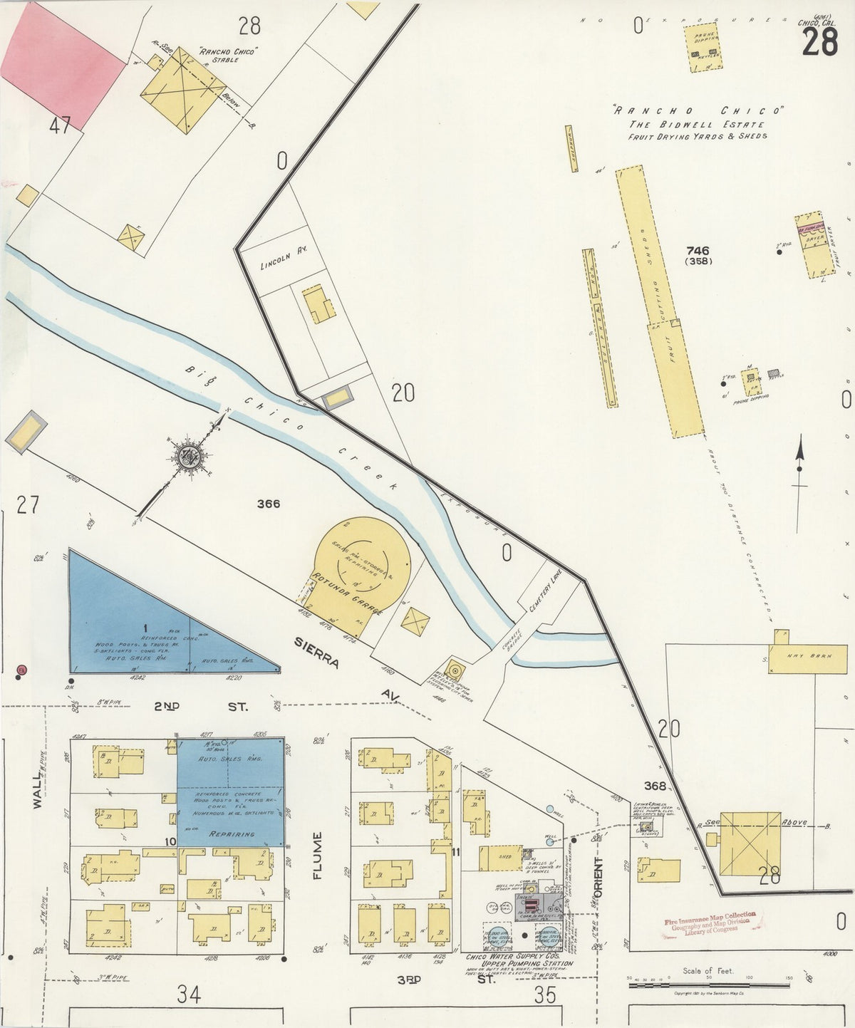 1921 Fire Insurance Maps and Atlas of Chico, California