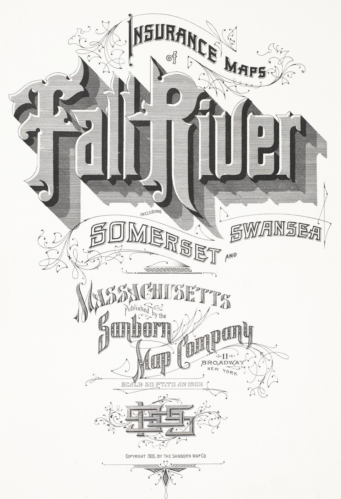 1905 Fire Insurance Maps and Atlas of Fall River, Massachusetts