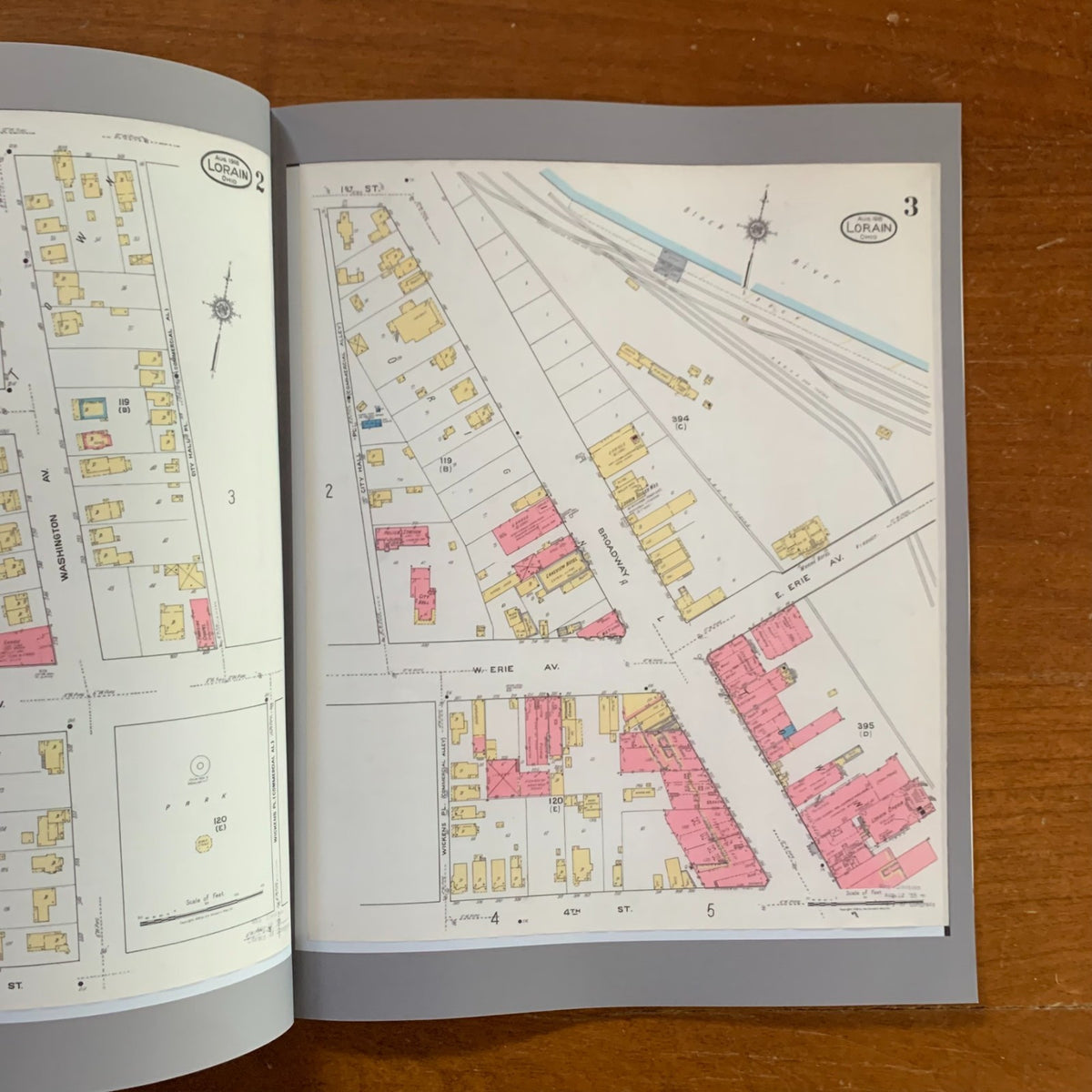 1918 Sanborn Fire Insurance Maps and Atlas of Lorain, Ohio