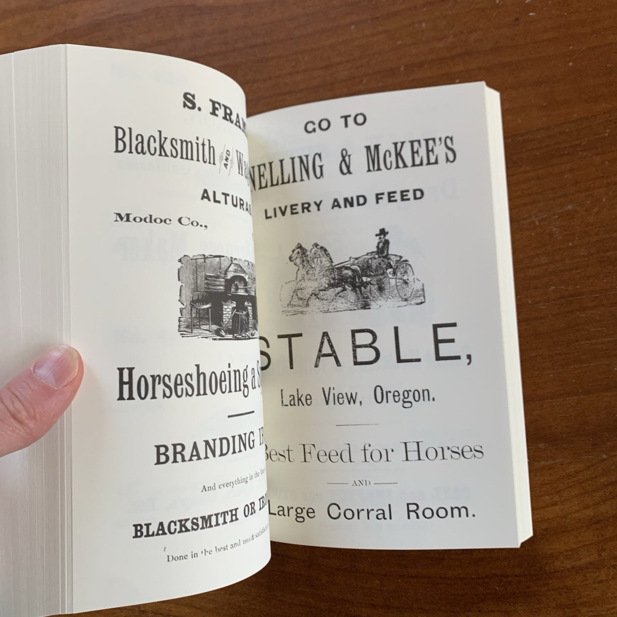 1888 Northern California and Southern Oregon Brand Book Stock Directory