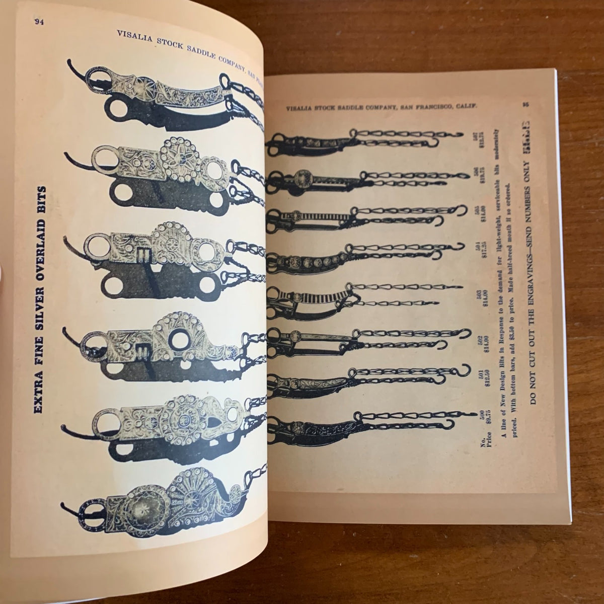 1935 Visalia Stock Saddle Company Catalog, No. 31