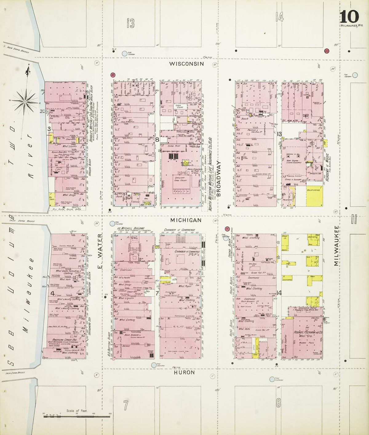 1894 Fire Insurance Maps and Atlas of Milwaukee, Wisconsin, Volume 1