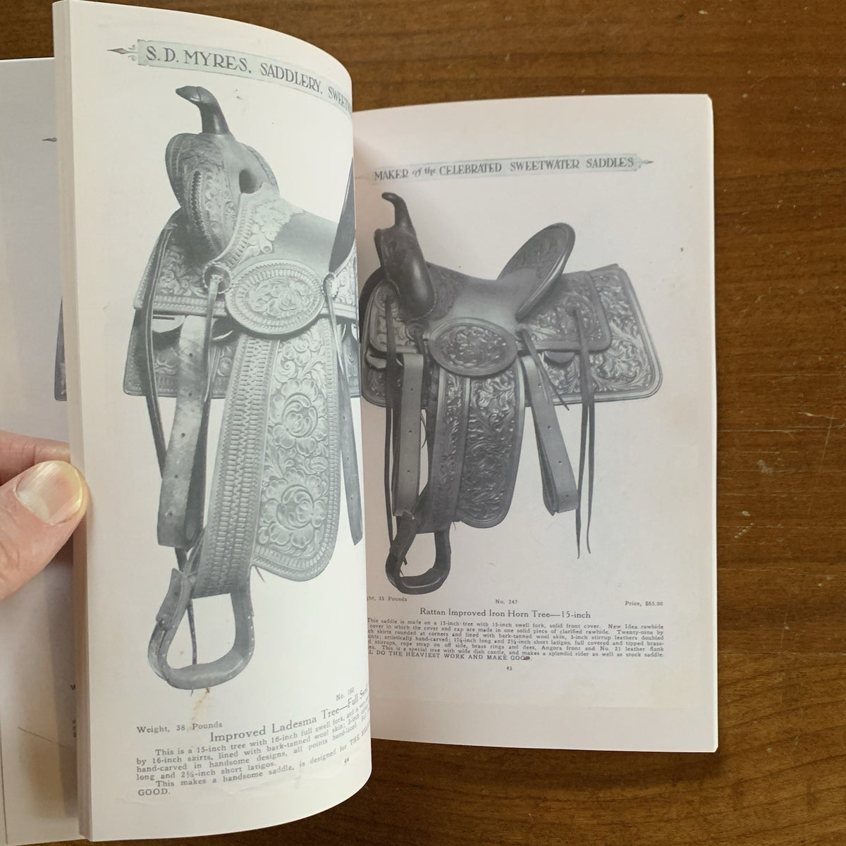 S. D. Myres Saddle Company Catalog, 1916