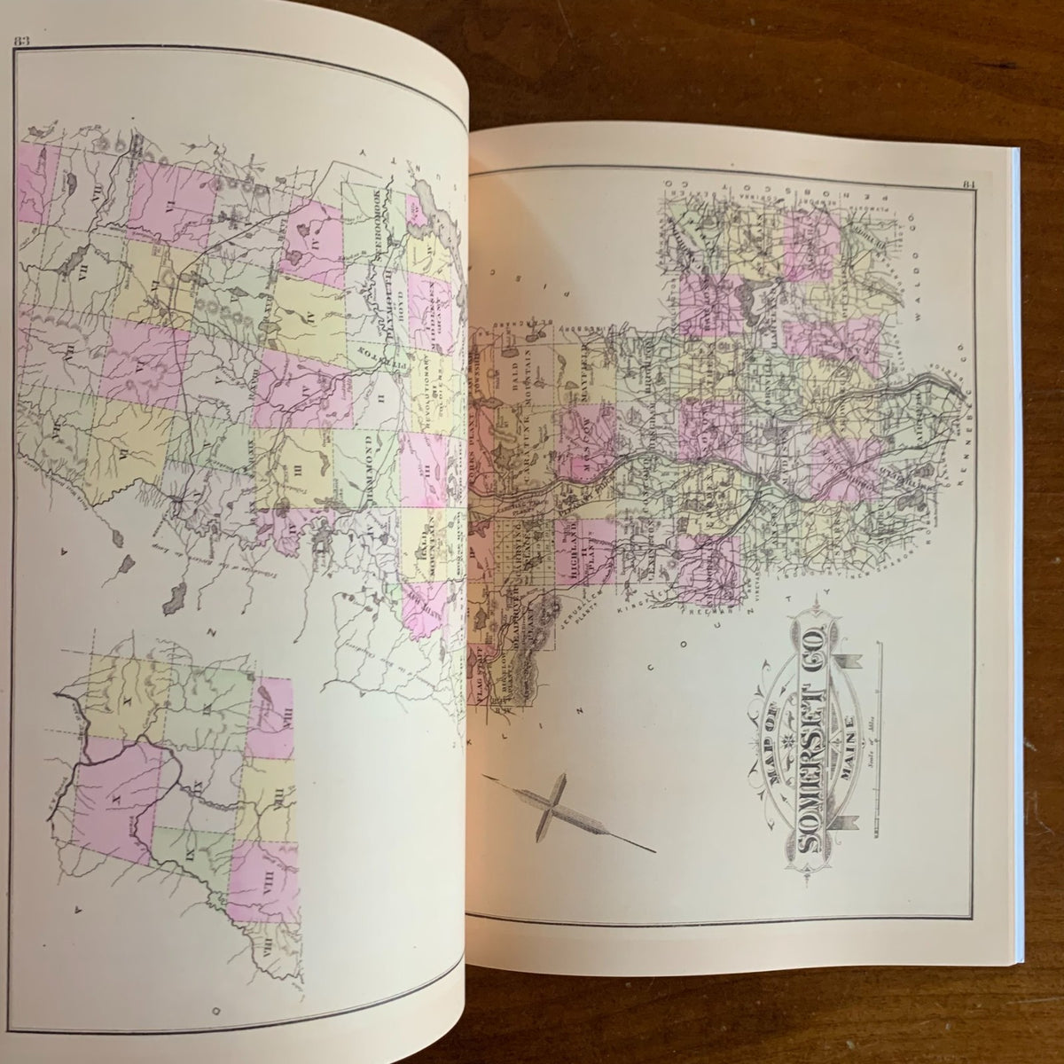 1885 Atlas of the State of Maine