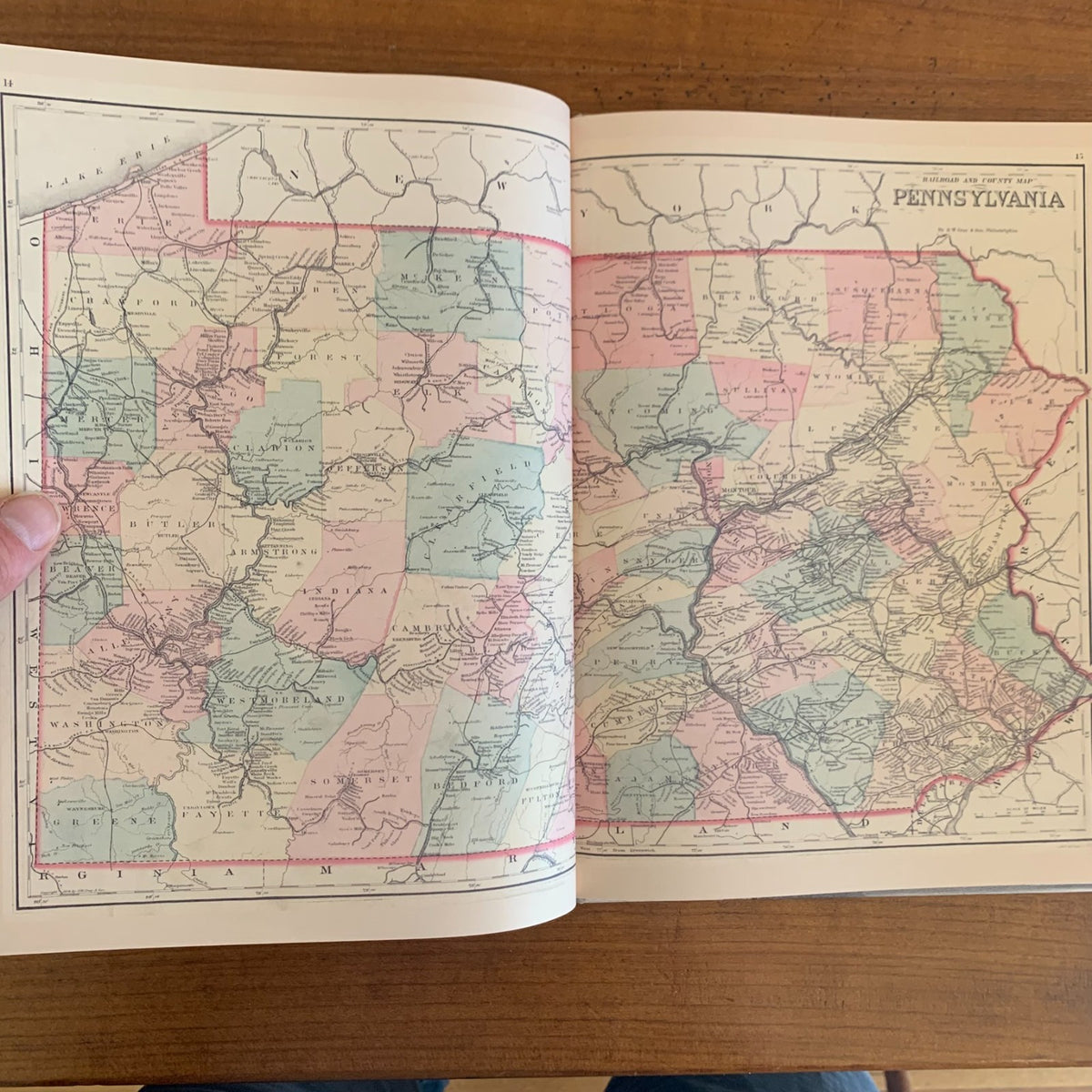 1876 New Illustrated Atlas of Westmoreland County, Pennsylvania