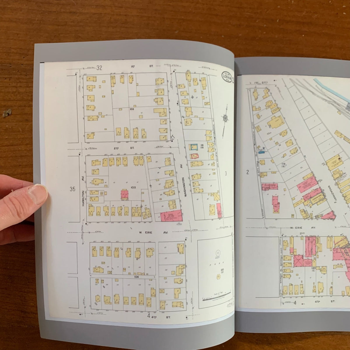 1918 Sanborn Fire Insurance Maps and Atlas of Lorain, Ohio