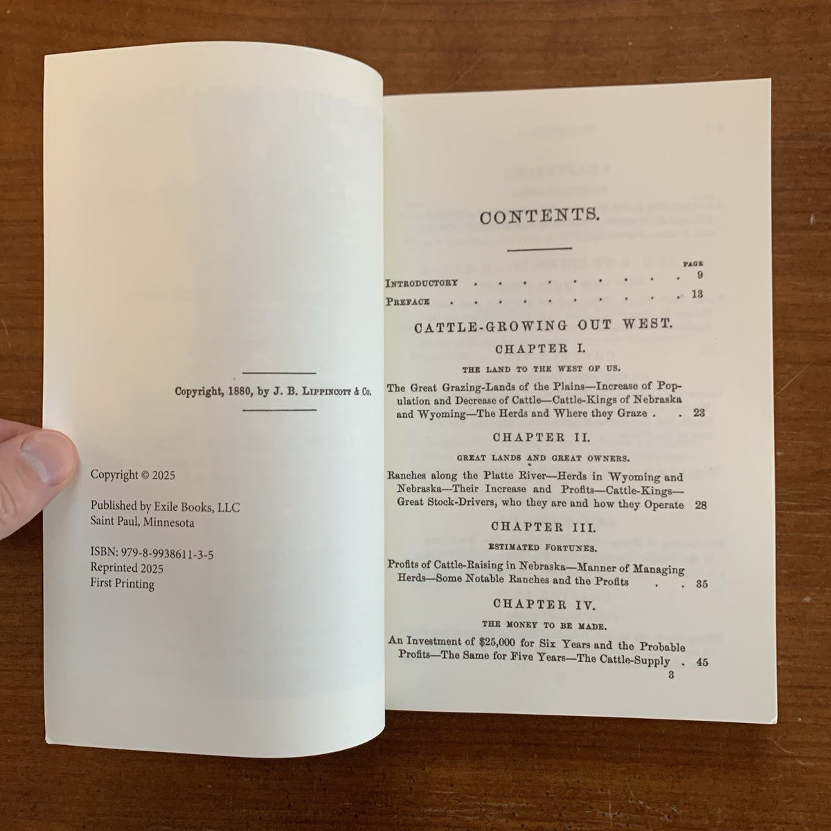1881 The Beef Bonanza or How to Get Rich on the Plains James Brisbin