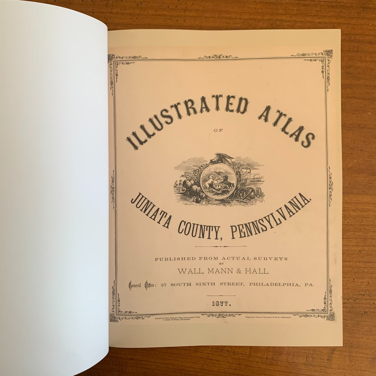 1877 Illustrated Atlas of Juniata County, Pennsylvania