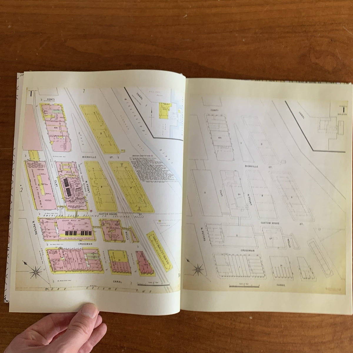 1896 New Orleans, Louisiana Sanborn Fire Insurance Maps and Atlas, Volume One