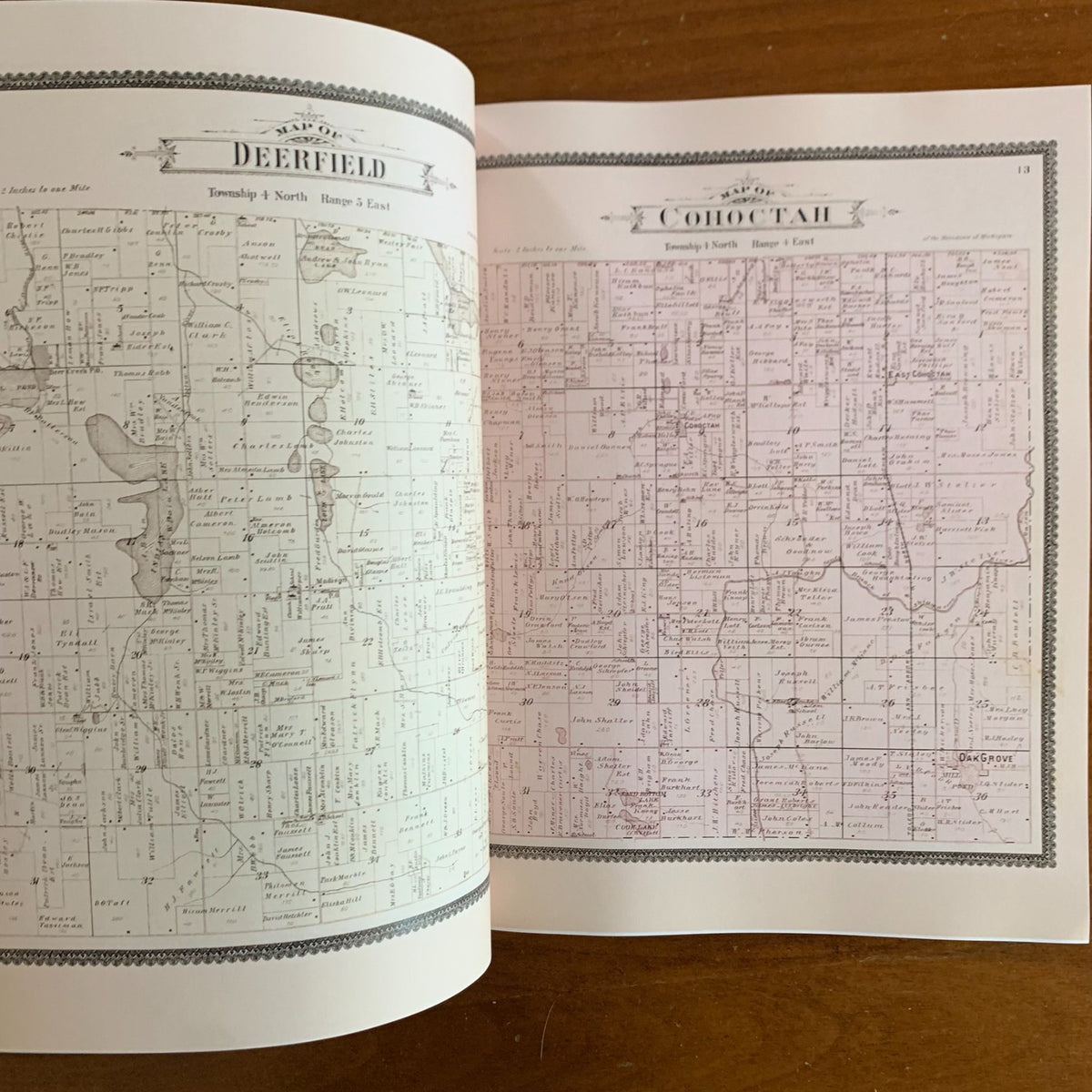 1895 Standard Atlas and Plat Book of Livingston County, Michigan