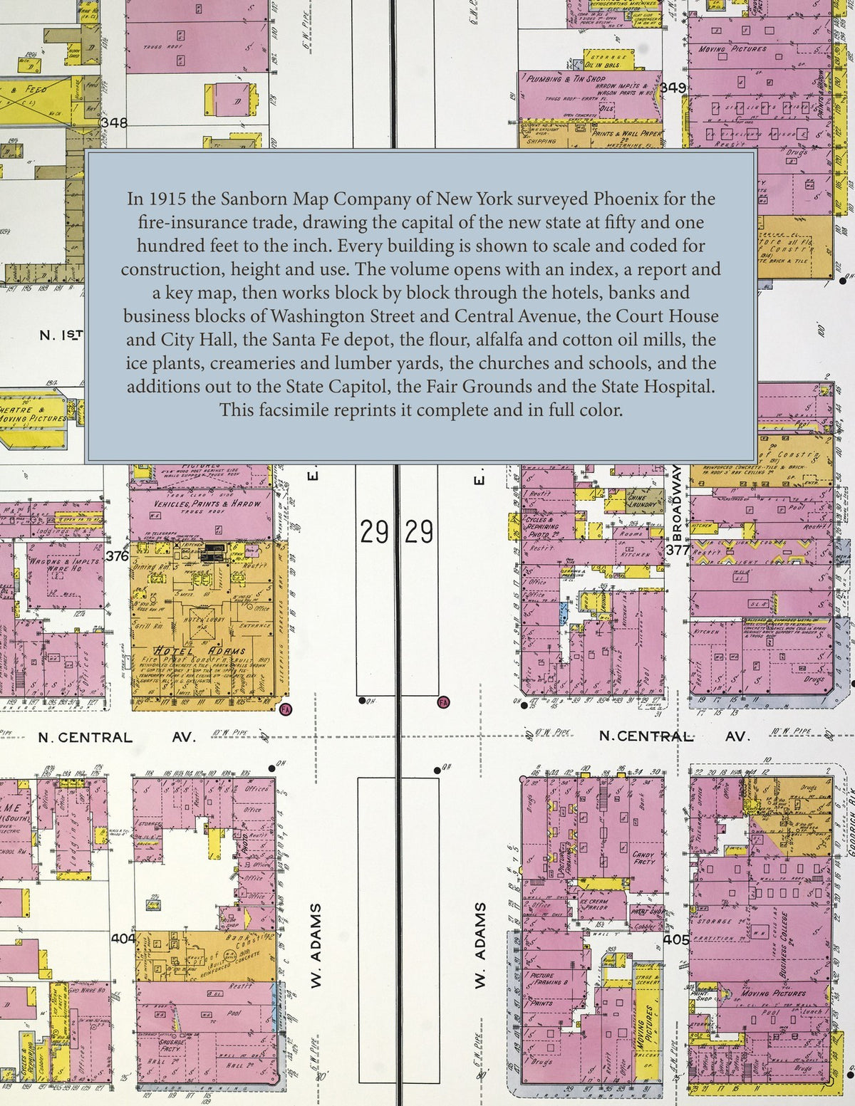 1915 Fire Insurance Maps and Atlas of Phoenix, Arizona