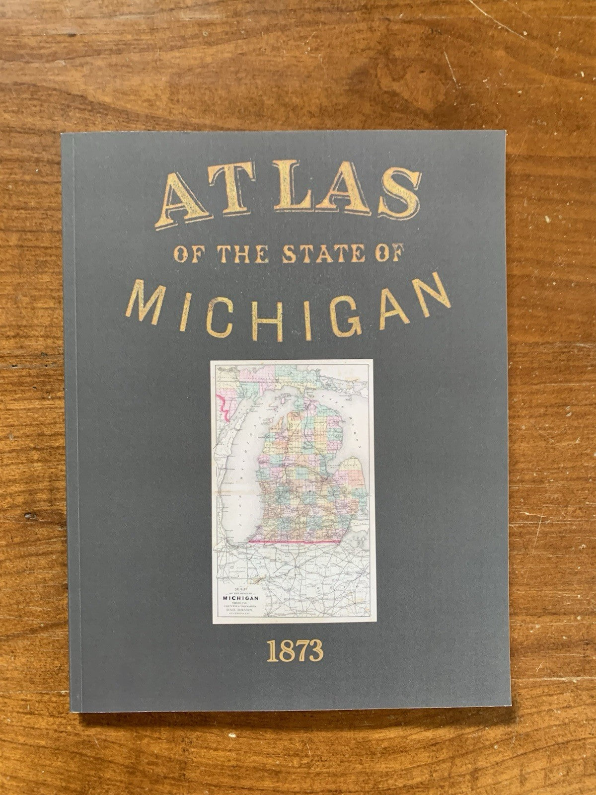 1873 Atlas of the State of Michigan