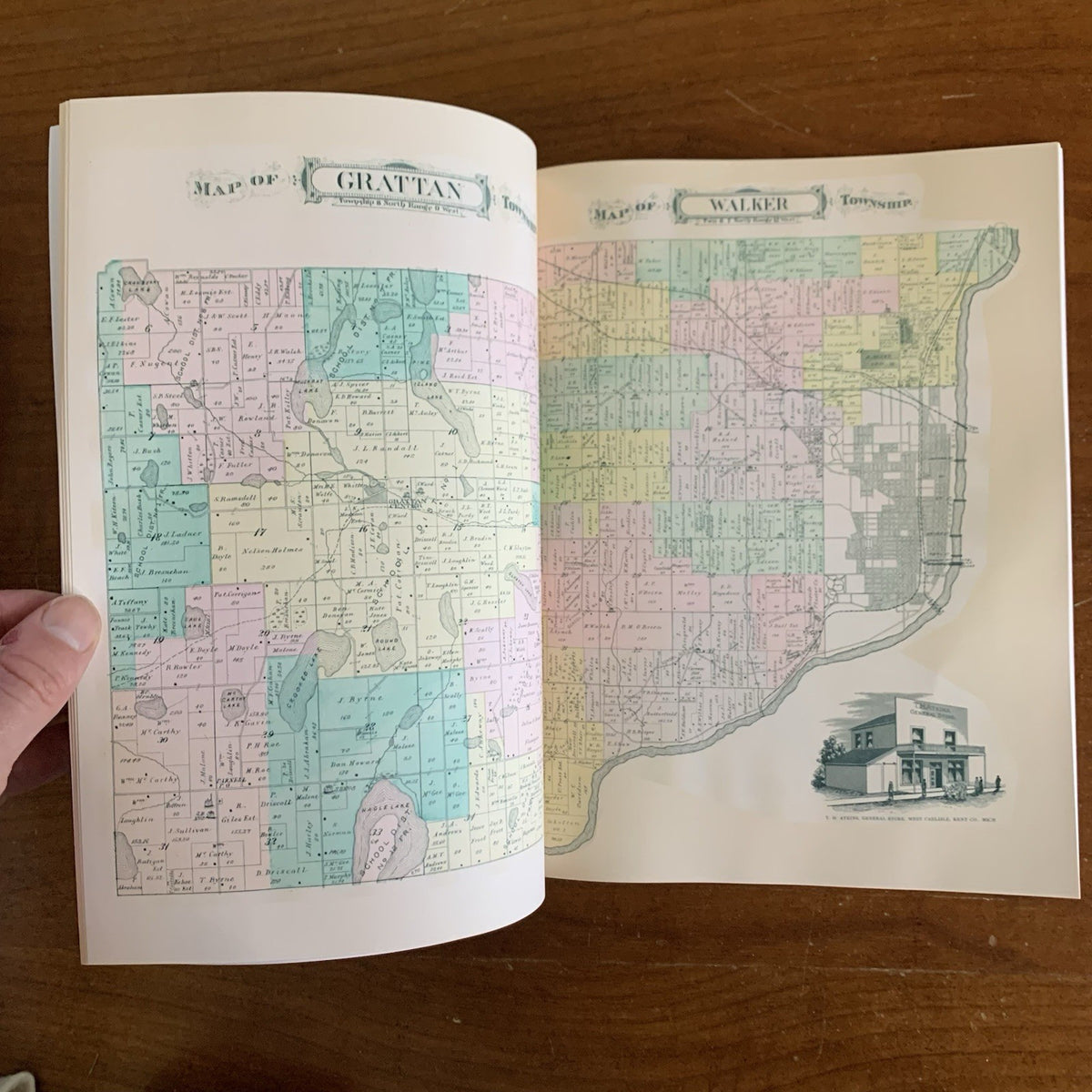 1894 Illustrated Historical Atlas of Kent County, Michigan