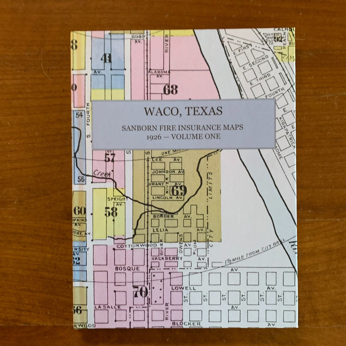 1926 Waco, Texas Sanborn Fire Insurance Maps and Atlas, Volume One