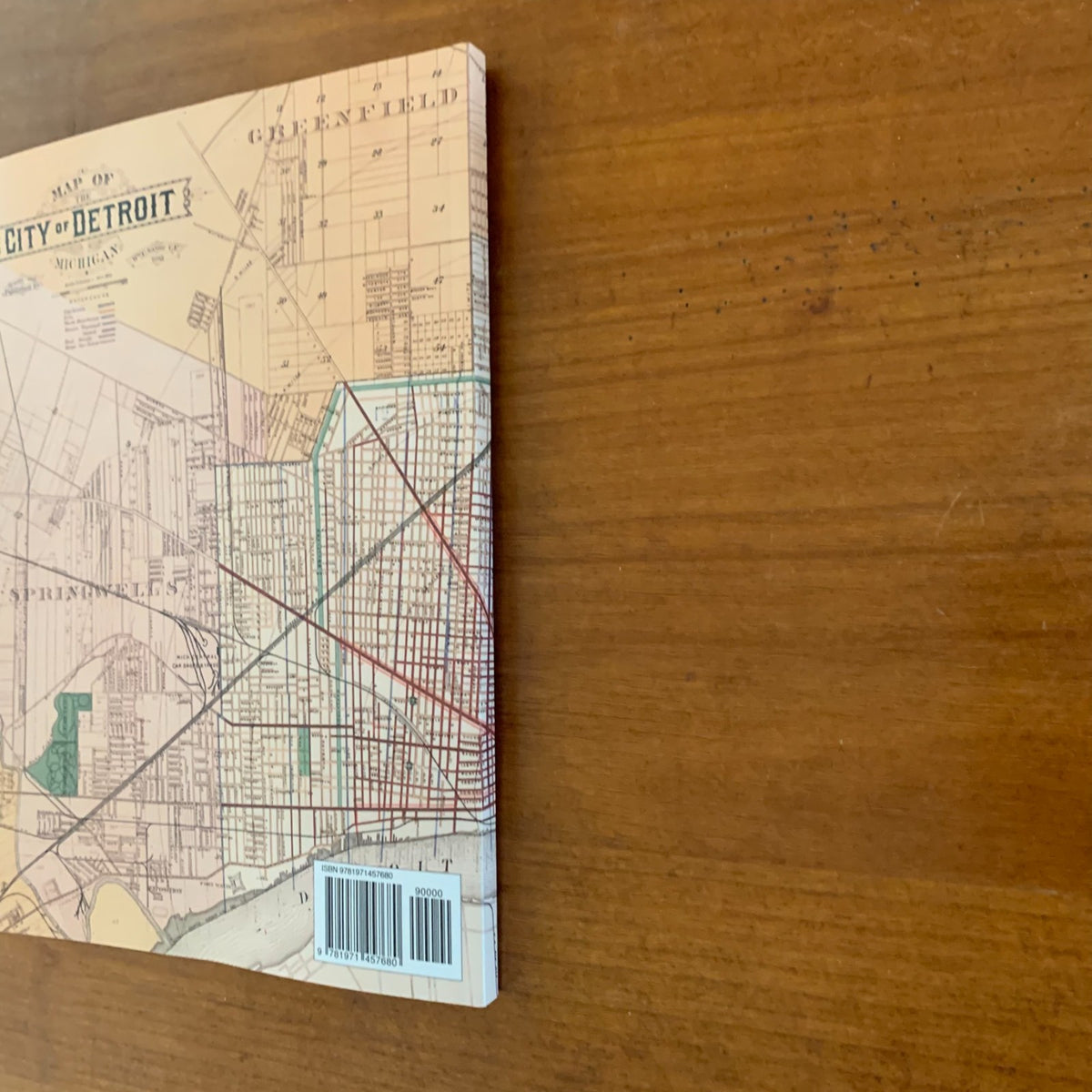 1893 Detailed Official Atlas of Wayne County, Michigan